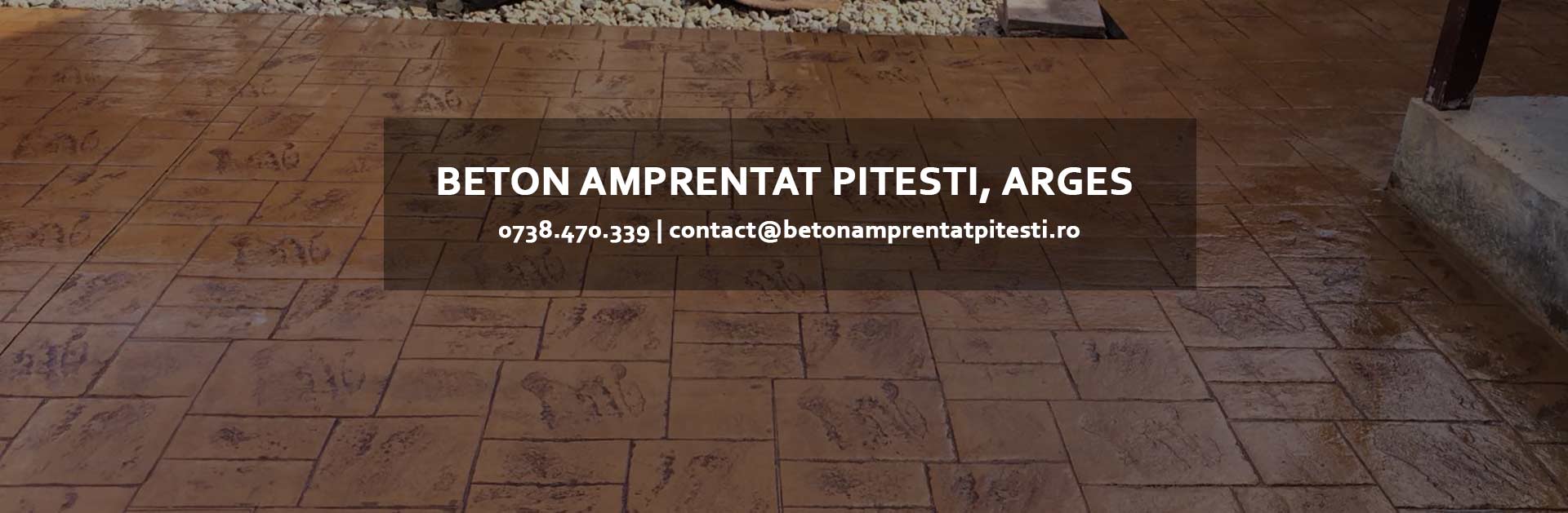 Beton amprentat Pitesti, Arges Beton amprentat Pitesti, Arges